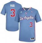 Maillot Manche Courte Clippers Paul 3 Bleu