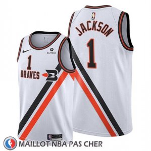 Maillot Portland Trail Blazers Reggie Jackson Ville 2019-20 Blanc