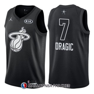 Maillot All Star 2018 Miami Heat Goran Dragic 7 Noir