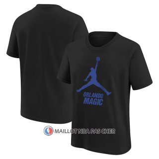 Maillot Manche Courte Orlando Magic Essential Jumpman Noir