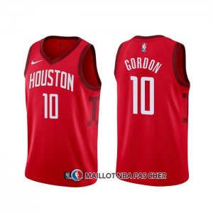 Maillot Houston Rockets Eric Gordon Earned Rouge