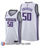 Maillot Sacramento Kings Caleb Swanigan Association Blanc