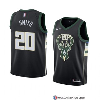 Maillot Milwaukee Bucks Jason Smith Statement 2018 Noir