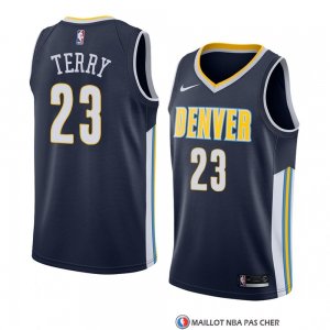 Maillot Denver Nuggets Emanuel Terry Icon 2018 Bleu