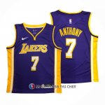 Maillot Los Angeles Lakers Carmelo Anthony NO 7 Statement Volet