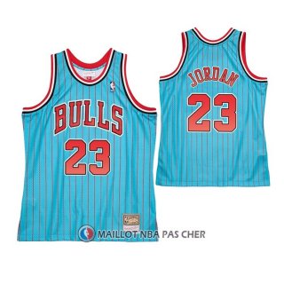 Maillot Chicago Bulls Michael Jordan No 23 Mitchell & Ness 1995-96 Bleu