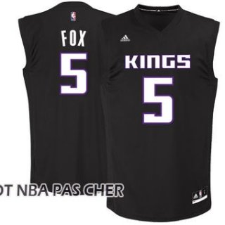 Maillot Mode Noir Sacramento Kings Fox 5 Noir