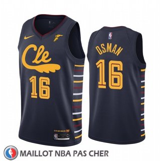 Maillot Cleveland Cavaliers Cedi Osman Ville Bleu