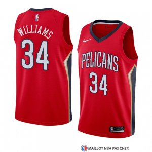 Maillot New Orleans Pelicans Kenrich Williams Statement 2018 Rouge