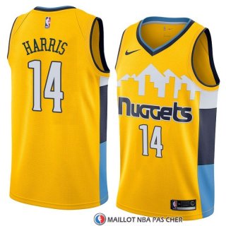 Maillot Denver Nuggets Gary Harris Statement 2018 Jaune