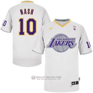 Maillot Nash Los Angeles Lakers #10 Blanc
