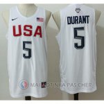 Maillot NBA Twelve USA Dream Team Durant 5# Blanc