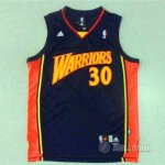 Maillot Golden State Warriors retro Curry #30 Bleu