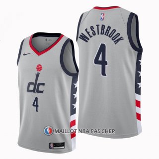 Maillot Washington Wizards Russell Westbrook Ville 2020-21 Gris