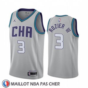 Maillot Charlotte Hornets Terry Rozier Iii Ville Edition Gris