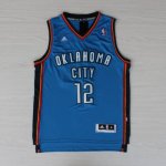 Maillot Bleu Adams Oklahoma City Thunder Revolution 30