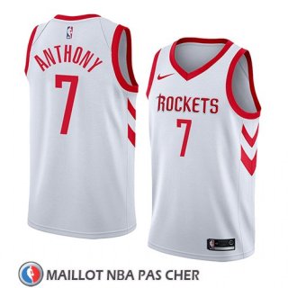 Maillot Houston Rockets Carmelo Anthony Association 2018 Blanc