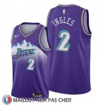 Maillot Utah Jazz Joe Ingles Hardwood Classics 2019-20 Volet