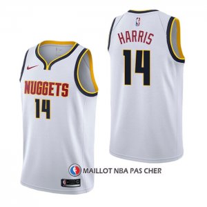 Maillot Denver Nuggets Gary Harris Association Blanc