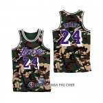 Maillot Los Angeles Lakers Kobe Bryant NO 24 Camouflage