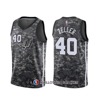 Maillot San Antonio Spurs Tyler Zeller Ville Camuflaje