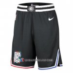 Short Los Angeles Clippers Ville 2022-23 Noir