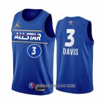 Maillot All Star 2021 Los Angeles Lakers Anthony Davis Bleu