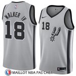 Maillot San Antonio Spurs Lonnie Walker Iv Statement 2018 Gris