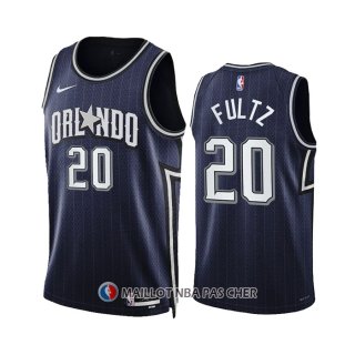 Maillot Orlando Magic Markelle Fultz NO 20 Ville 2023-24 Bleu