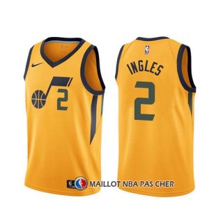 Maillot Utah Jazz Joe Ingles Statement Jaune
