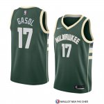 Maillot Milwaukee Bucks Pau Gasol Icon 2018 Vert