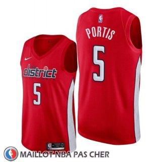 Maillot Washington Wizards Bobby Portis Earned Rouge