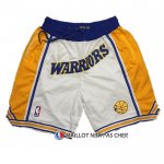 Short Golden State Warriors Blanc