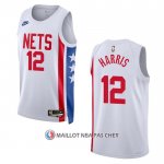 Maillot Brooklyn Nets Joe Harris NO 12 Classic 2022-23 Blanc