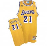 Maillot Retro 2016-17 Lakers Cooper 21 Jaune