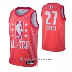 Maillot All Star 2022 Utah Jazz Rudy Gobert NO 27 Marron