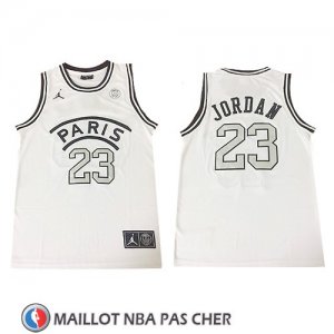 Maillot Aj X Psg Jordan No 23 Blanc