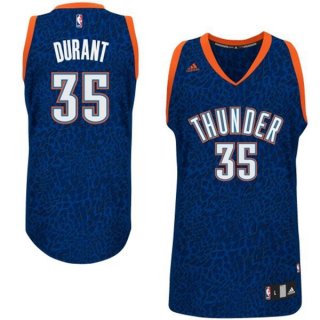 Maillot Crazy Light Leopard Thunder Durant 35 Bleu