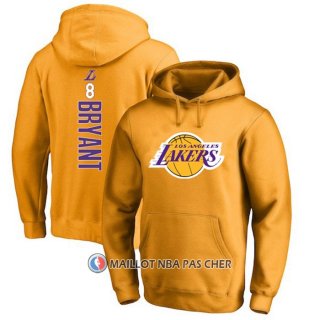 Veste a Capuche Los Angeles Lakers Kobe Bayant Jaune