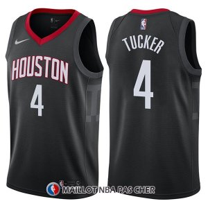 Maillot Houston Rockets P.j. Tucker Statement 4 2017-18 Noir