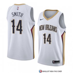Maillot New Orleans Pelicans Jason Smith Association 2018 Blanc