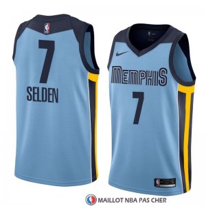 Maillot Memphis Grizzlies Wayne Selden Statement 2018 Bleu