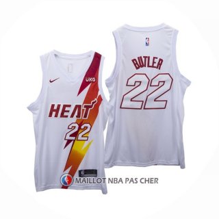 Maillot Miami Heat Jimmy Butler Fashion Royalty Blanc