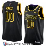 Maillot Los Angeles Lakers Tyler Ennis No 10 Ciudad 2018 Noir