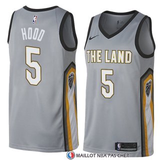 Maillot Cleveland Cavaliers Rodney Hood Ville 2018 Gris