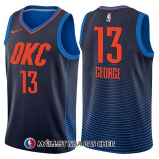 Maillot Oklahoma City Thunder Paul George Statement 2017-18 13 Bleu