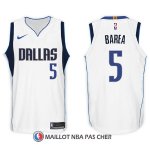 Maillot Dallas Mavericks J.j. Barea 5 2017-18 Blanc