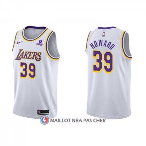 Maillot Los Angeles Lakers Dwight Howard NO 39 Association 2021-22 Blanc