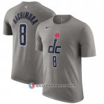 Maillot Manche Courte Washington Wizards Rui Hachimura Gris