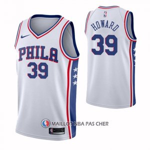 Maillot Philadelphia 76ers Dwight Howard NO 39 Association Blanc